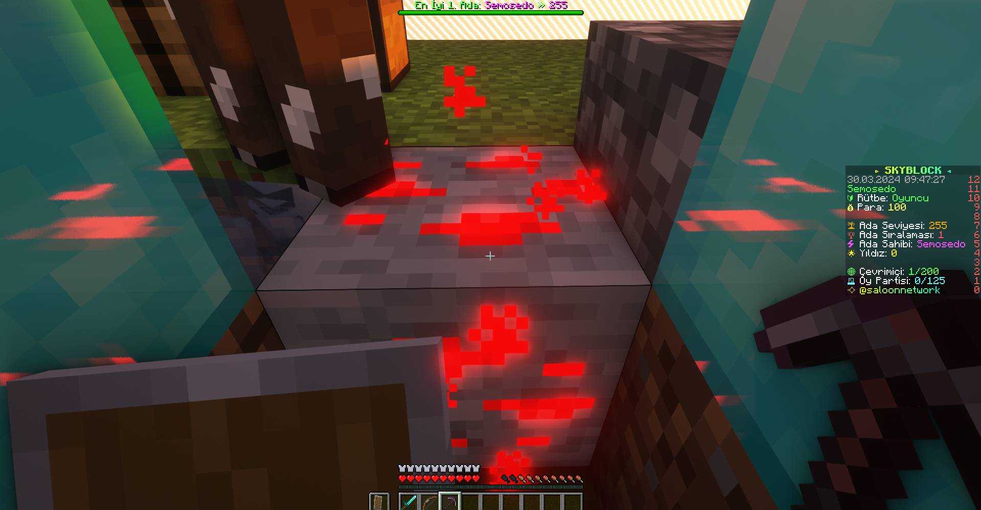 minecraft 1.20 skyblock server türk